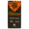 Divine 60% étcsokoládé perecdarabokkal és sós karamellával 90g