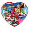 Super Mario Heart Tin With Milk Chocolate 102g