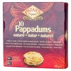 Patak's Pappadums nature 10pieces 100g image Patak's Pappadums nature 10pieces 100g