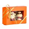 Ghraoui Tiny Santa Claus and Tiny Snowmen in a box