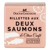 Ducs de Gascogne Rillettes with two salmon andd candied lemon 65g image Ducs de Gascogne Rillettes with two salmon andd candied lemon 65g