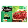 Convivial Fagyasztott Bio darált marhahúspogácsa 4x100g image Convivial Fagyasztott Bio darált marhahúspogácsa 4x100g