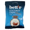 Bett'r Organic Coconut Chips Fine Cocoa 40g image Bett'r Organic Coconut Chips Fine Cocoa 40g