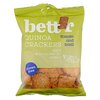 Bett'r Organic Quinoa Crackers Tomato & Basil 100g image Bett'r Organic Quinoa Crackers Tomato & Basil 100g