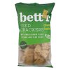 Bett'r Organic Crackers Green Herbes Wholegrain Savoury with coconut oil 150g image Bett'r Organic Crackers Green Herbes Wholegrain Savoury with coconut oil 150g