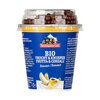 Bercht Bio banános joghurt csokigolyókkal 150g image Bercht Bio banános joghurt csokigolyókkal 150g