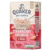 Quaker Oat So Simple Strawberry no added sugar 260g image Quaker Oat So Simple Strawberry no added sugar 260g