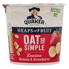 Quaker Oat so Simple Banana Strawberry 58g