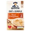 Quaker Oat So Simple Cinnamon 10x33g image Quaker Oat So Simple Cinnamon 10x33g