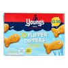 Young’s 10 Flipper Dippers Gyorsfagyasztott panírozott halas-burgonyás falatok 250g image Young’s 10 Flipper Dippers Gyorsfagyasztott panírozott halas-burgonyás falatok 250g