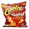 Cheetos Flamin hot Csípős kukorica snack csavart 65g image Cheetos Flamin hot Csípős kukorica snack csavart 65g