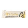 Freee Org Banana and Chocholate  oat bar  35g