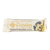 Freee Org Banana and Chocholate  oat bar  35g image Freee Org Banana and Chocholate  oat bar  35g