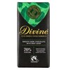 Divine Étcsokoládé menta darabokkal 70% 90g  image Divine Étcsokoládé menta darabokkal 70% 90g