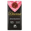 Divine Étcsokoládé rózsaszín himalája sóval 60% 90g image Divine Étcsokoládé rózsaszín himalája sóval 60% 90g