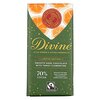 Divine Dark Chocolate 70% Tangy Clementine 90g image Divine Dark Chocolate 70% Tangy Clementine 90g