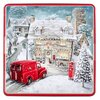 Gwilds Embossed Winter Village tin 400g image Gwilds Embossed Winter Village tin 400g