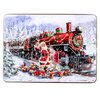 Gwilds Embossed Santa Train with Toys Tin 400g image Gwilds Embossed Santa Train with Toys Tin 400g