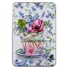 Gwilds Embossed Summer Tea Cup Tin 200g image Gwilds Embossed Summer Tea Cup Tin 200g