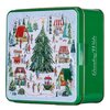 GW Embossed Christmas Village Market keksz fémdobozban 160g