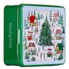 GW Embossed Christmas Village Market keksz fémdobozban 160g