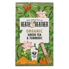 Heath & Heather Organic Green tea & turmeric 20 filter 40g image Heath & Heather Organic Green tea & turmeric 20 filter 40g