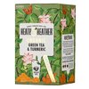 Heath & Heather Organic Green tea & turmeric 20 filter 40g