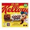 Kellogg’s Coco Pops Kakaóval ízesített tejes rizsszeletek 6x20g 120g