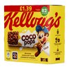 Kellogg’s Coco Pops Kakaóval ízesített tejes rizsszeletek 6x20g 120g