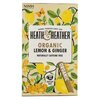 Heath & Heather Organic Lemon and Ginger 20 filter 30g image Heath & Heather Organic Lemon and Ginger 20 filter 30g