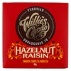 Willie's Hazelnut-Raisin dark choc. 50g image Willie's Hazelnut-Raisin dark choc. 50g
