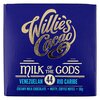 Willie's Milk of the Gods milk choc. 50g
