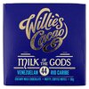 Willie's Milk of the Gods milk choc. 50g image Willie's Milk of the Gods milk choc. 50g