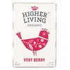Higher living Very berry – Bio gyümölcstea bogyós gyümölcsökkel (15 filter) 33g