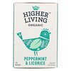 Higher Living Organic Peppermint&Licorice Tea 15 filter 22g