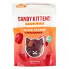 Candy Kittens Vérnarancs-gránátalma ízesítésű gumicukor cicák 140g image Candy Kittens Vérnarancs-gránátalma ízesítésű gumicukor cicák 140g