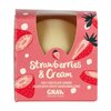 Gnaw Strawberries & Cream White Choc Bombe 43g image Gnaw Strawberries & Cream White Choc Bombe 43g