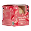 Gnaw Strawberries & Cream White Choc Bombe 43g image Gnaw Strawberries & Cream White Choc Bombe 43g