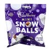 Cadbury Mini Snow Balls 80g Cadbury Mini Snow Balls 80g