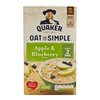 Quaker Oat So Simple Apple&Blueberry 360g image Quaker Oat So Simple Apple&Blueberry 360g