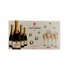 Taittinger Brut 0,75l*4 + 4 pohár
