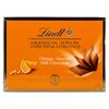 Lindt Thins narancsos tejcsokoládé lapocskák 125g image Lindt Thins narancsos tejcsokoládé lapocskák 125g