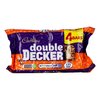 Cadbury Double Decker Tejcsokoládé ropogós gabona- és nugátos töltelékkel 4db, 149,2g