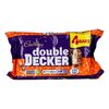 Cadbury Double Decker Tejcsokoládé ropogós gabona- és nugátos töltelékkel 4db, 149,2g image Cadbury Double Decker Tejcsokoládé ropogós gabona- és nugátos töltelékkel 4db, 149,2g