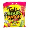 Sour Patch Kids Vegyes gyümölcs ízesítésű savanyú gumicukor 140g image Sour Patch Kids Vegyes gyümölcs ízesítésű savanyú gumicukor 140g