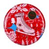 Venchi Christmas Anna higgie round metal tin 86g image Venchi Christmas Anna higgie round metal tin 86g