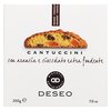 Deseo Cantuccini orange-choc 200g image Deseo Cantuccini orange-choc 200g