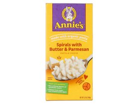 Annies Mac & Cheese Spirals Butter Parmesan 149g