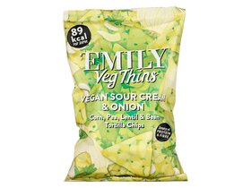 Emily Crisps Vegan sour cream & onion 85g