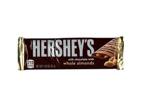 Hershey's Milk Chocolate Bar With Almonds 41g